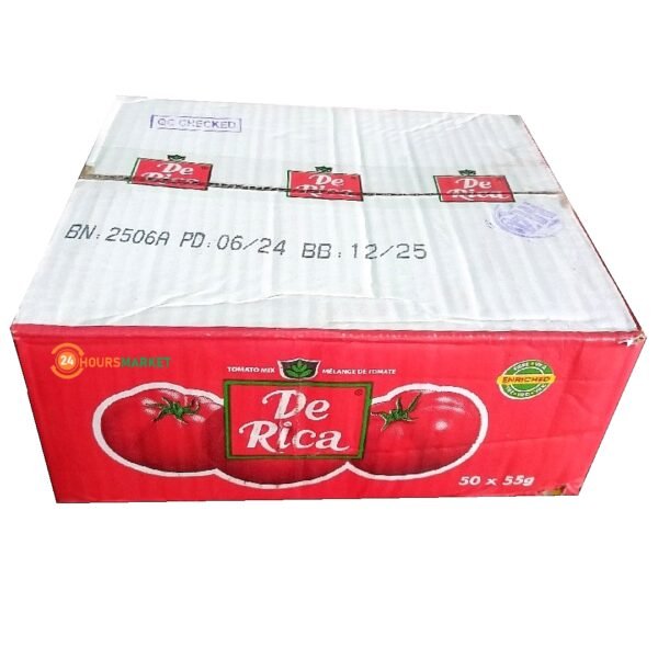 De Rica Tomato Paste 55gx50