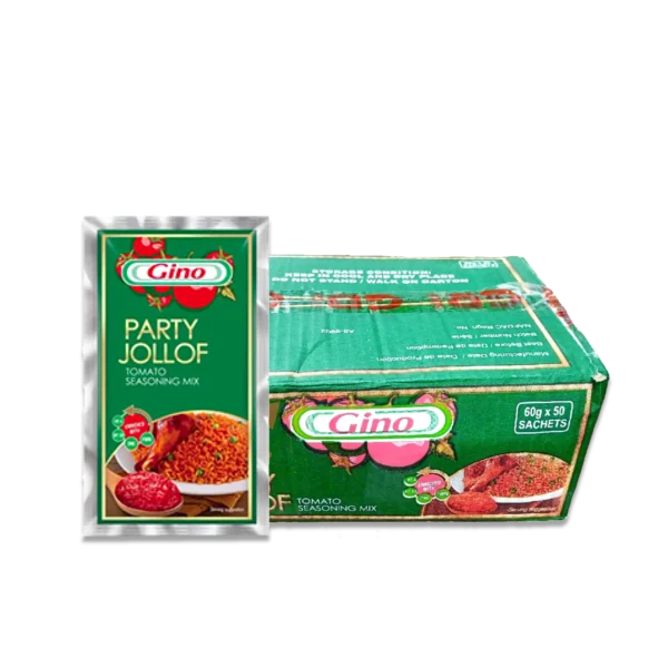 Gino Party Jollof Tomato 50gx50