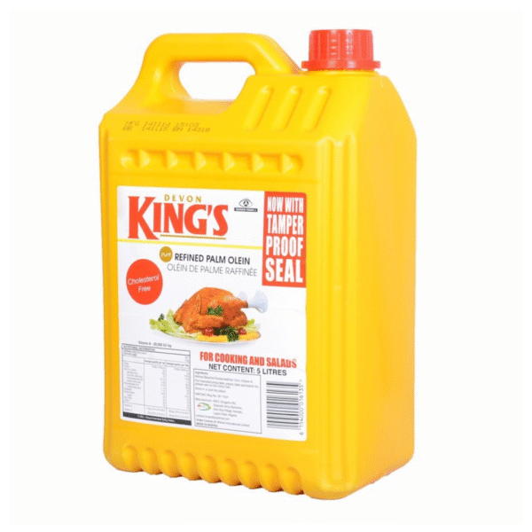King's Pure Vegetable Oil 5 Litres x1
